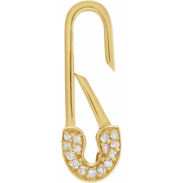 DIAMOND CHARM CLIP