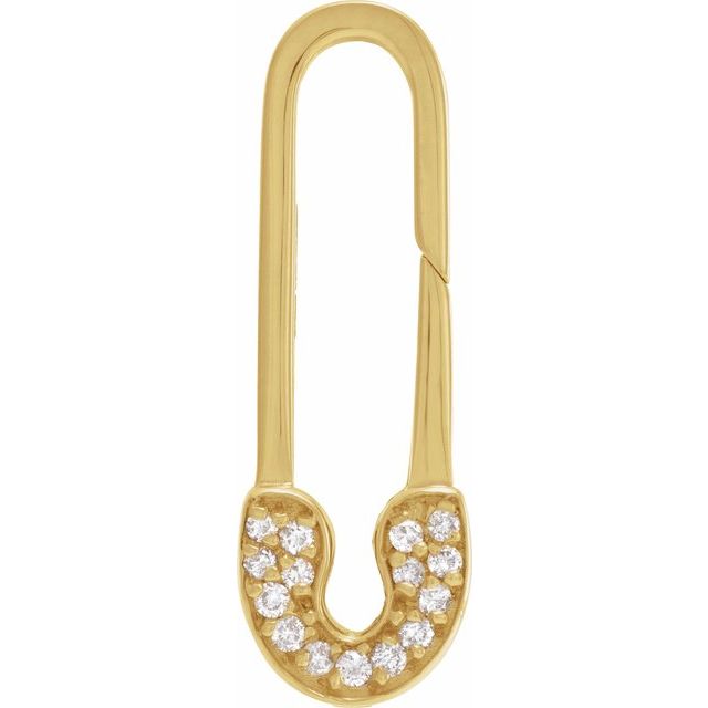 DIAMOND CHARM CLIP