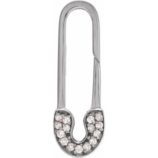 DIAMOND CHARM CLIP
