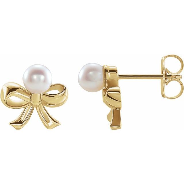 AKOYA PEARL EARRINGS