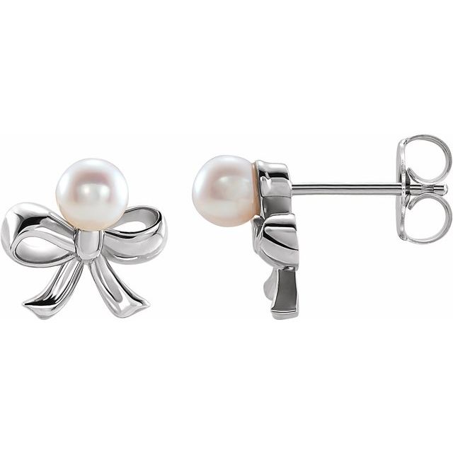 AKOYA PEARL EARRINGS