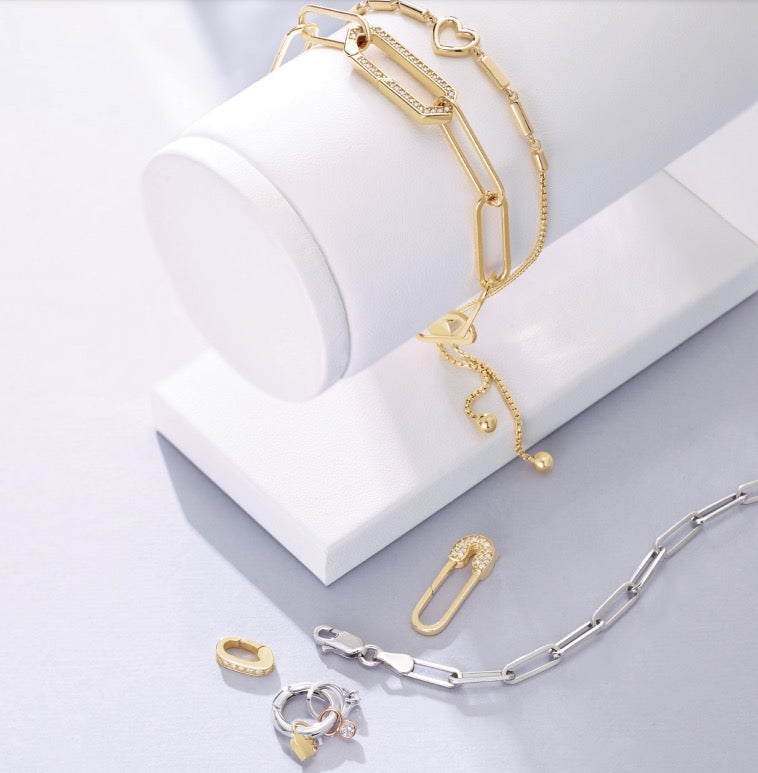 DIAMOND CHARM CLIP