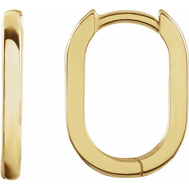ELONGATED OVAL HOOP