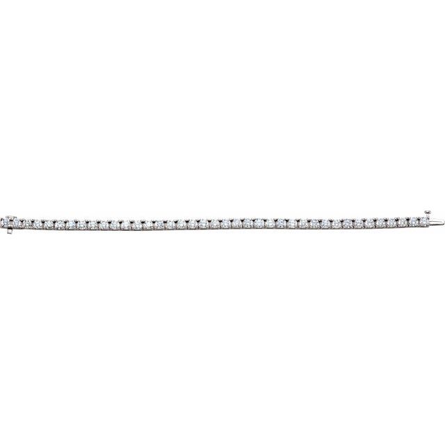 10 ½ CTW 18K TENNIS BRACELET