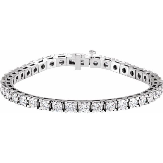 10 ½ CTW 18K TENNIS BRACELET