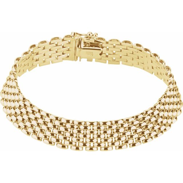 10.25MM PANTHER BRACELET