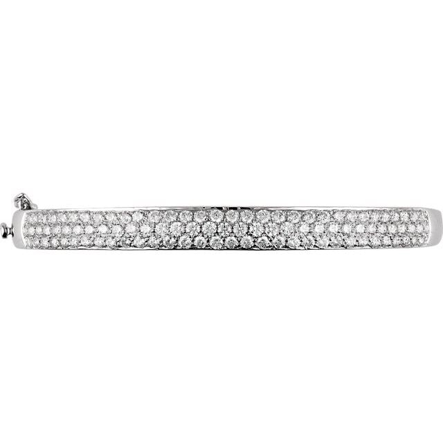 3 CTW DIAMOND PAVÉ BANGLE