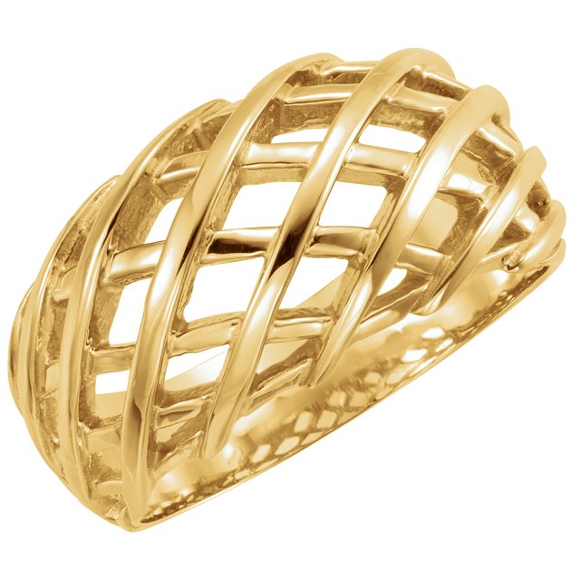 LATTICEWORK DOME RING