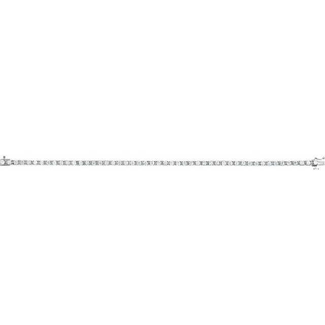 3 ⅜ CTW DIAMOND TENNIS BRACELET 7"