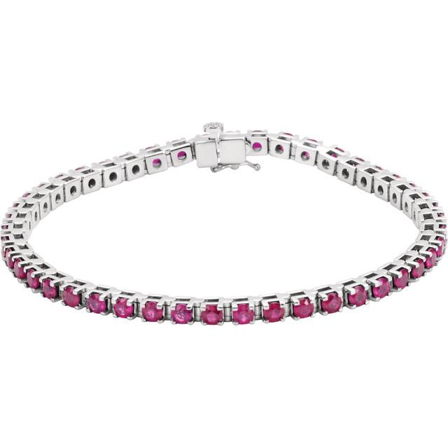 RUBY TENNIS BRACELET