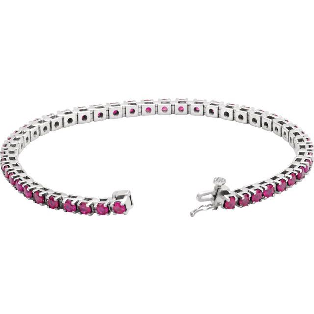 RUBY TENNIS BRACELET