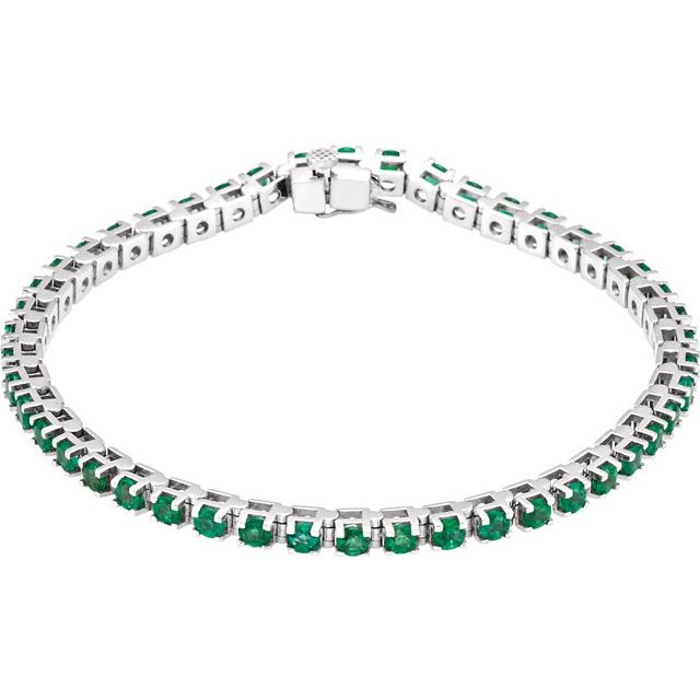 EMERALD TENNIS BRACELET