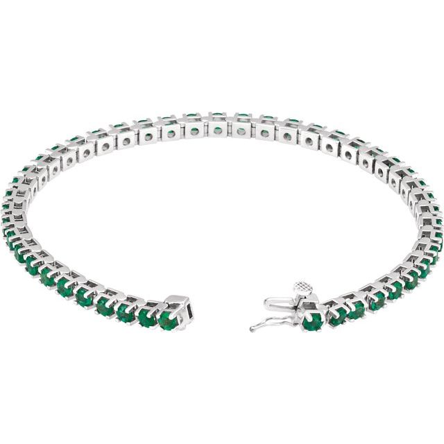 EMERALD TENNIS BRACELET
