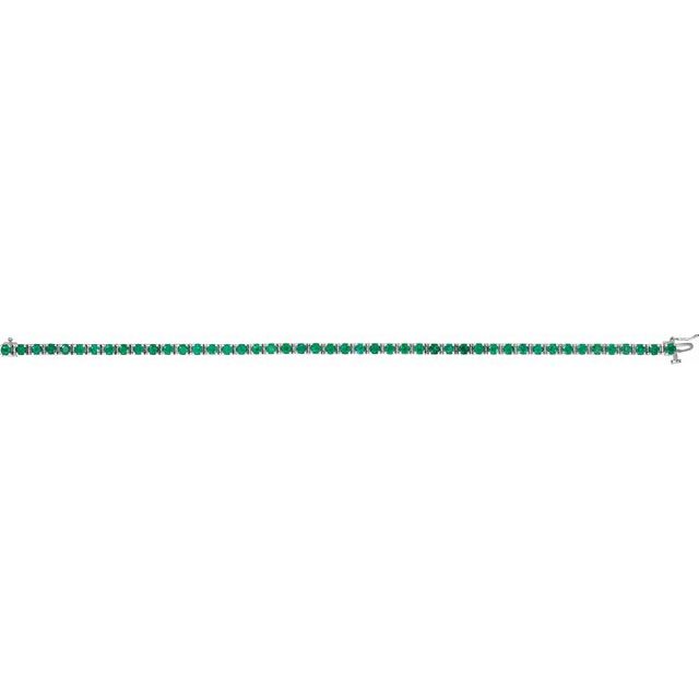 EMERALD TENNIS BRACELET
