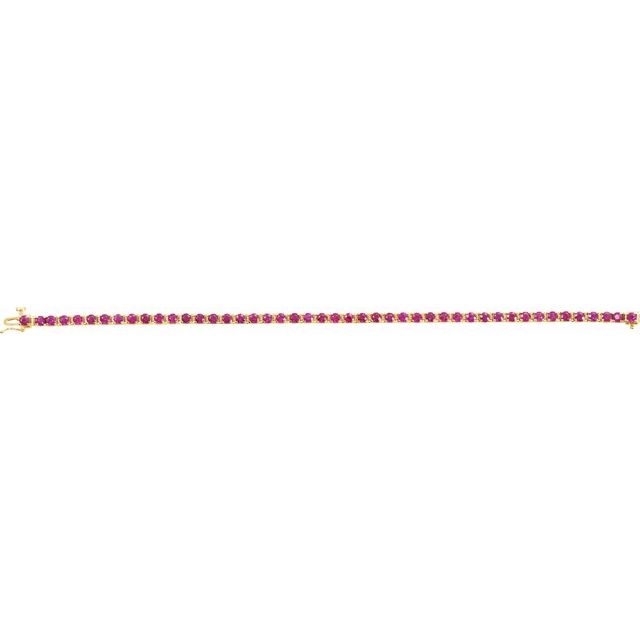 RUBY TENNIS BRACELET