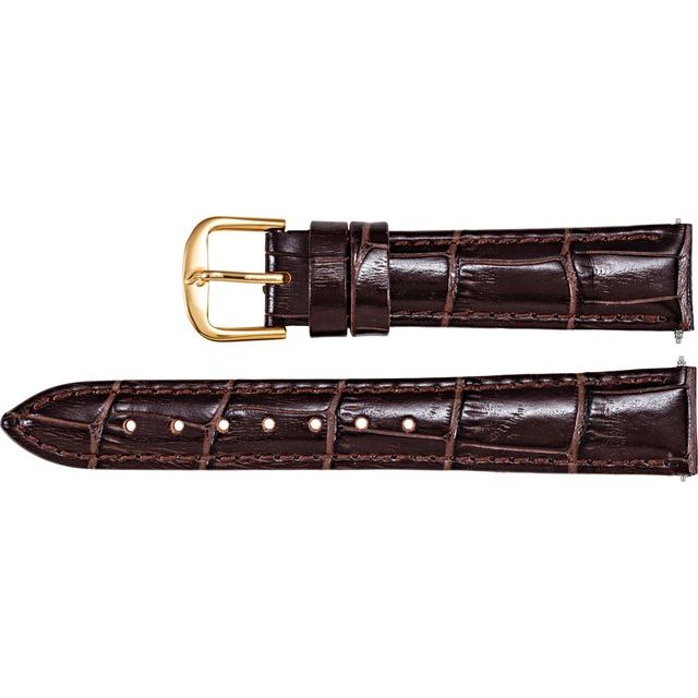 ALLIGATOR GRAIN WATCH BAND