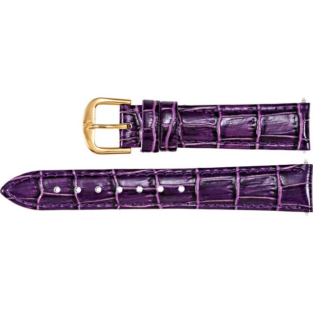 ALLIGATOR GRAIN WATCH BAND
