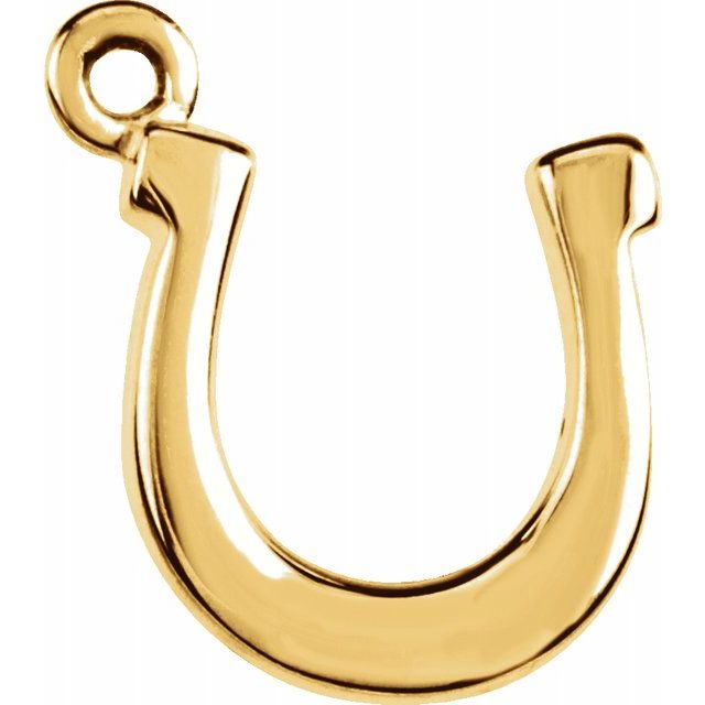PETITE HORSESHOE DANGLE