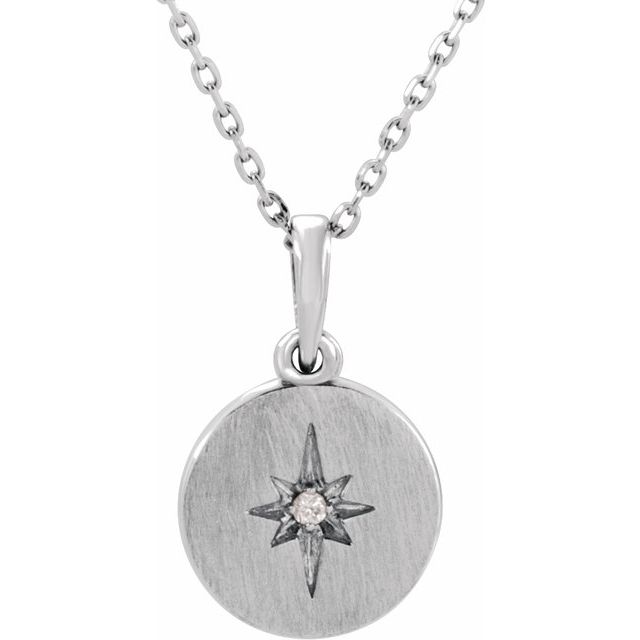 DIAMOND STARBURST NECKLACE