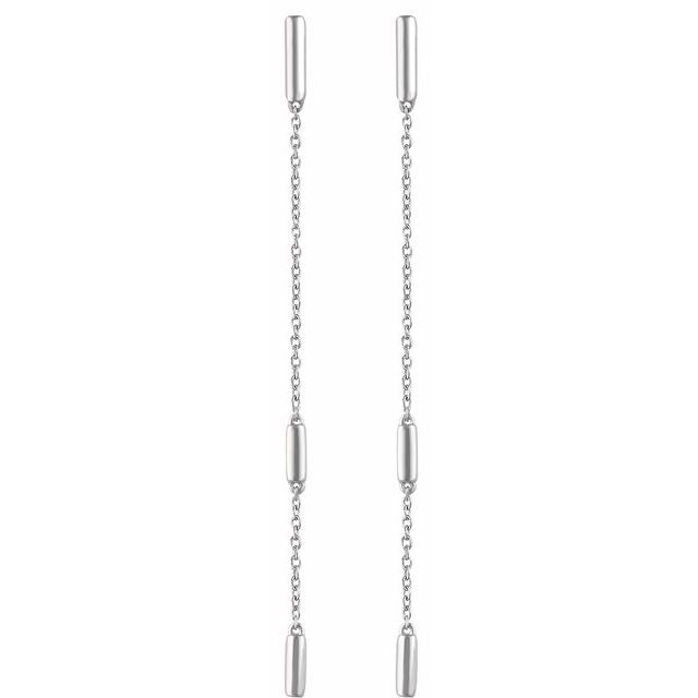 BAR CHAIN EARRING