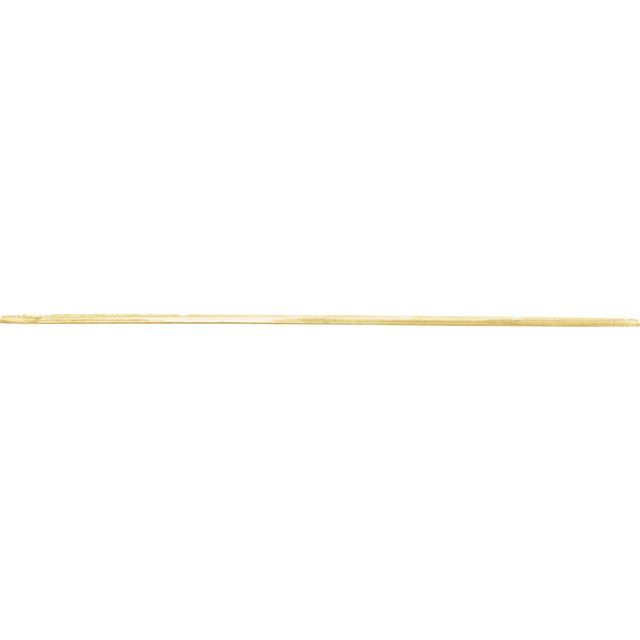 SOLID 14K GOLD TEXTURED MONOGRAM COLLAR STAY