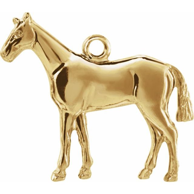 HORSE STAMPING DANGLE