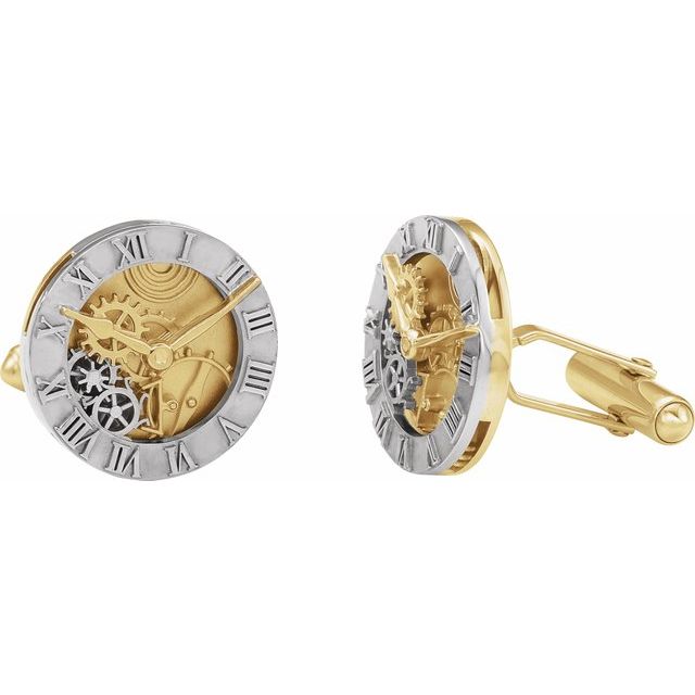 CLOCK CUFF LINKS