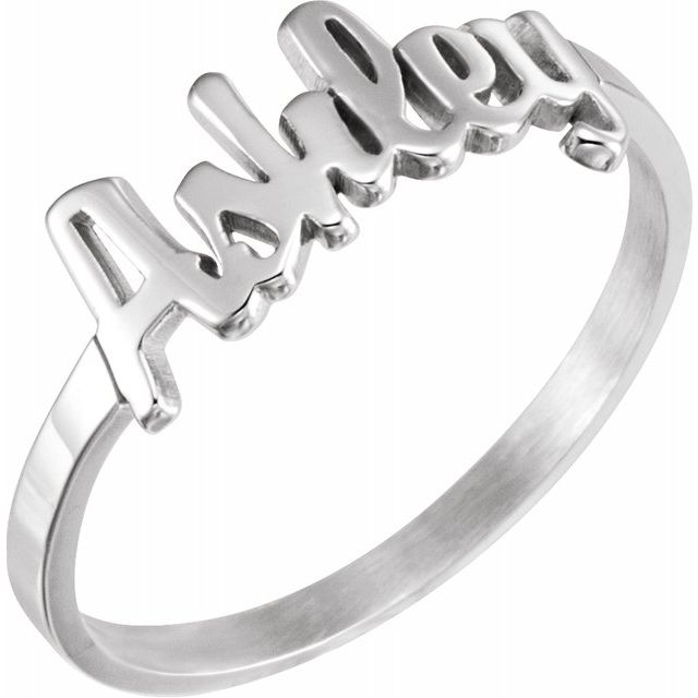 CUSTOM NAMEPLATE RING