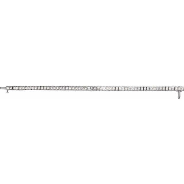 9 1/3 CTW 18K DIAMOND TENNIS BRACELET