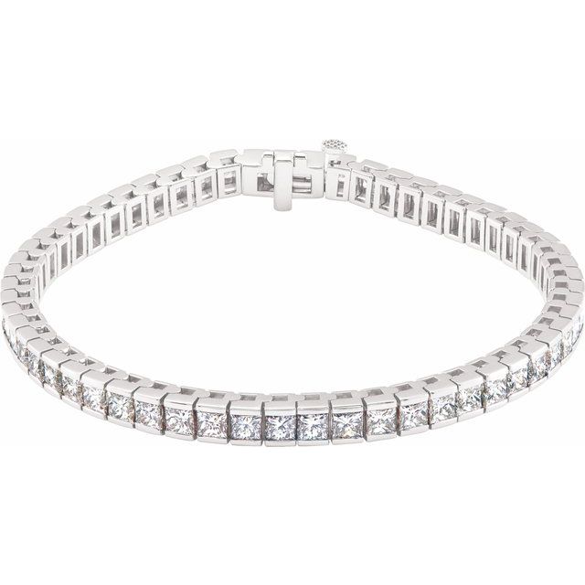 9 1/3 CTW 18K DIAMOND TENNIS BRACELET