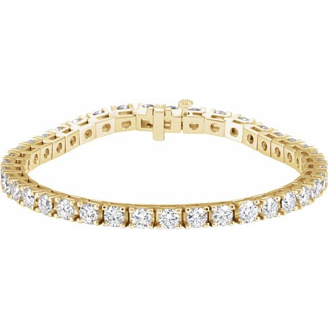 10 ½ CTW 18K TENNIS BRACELET
