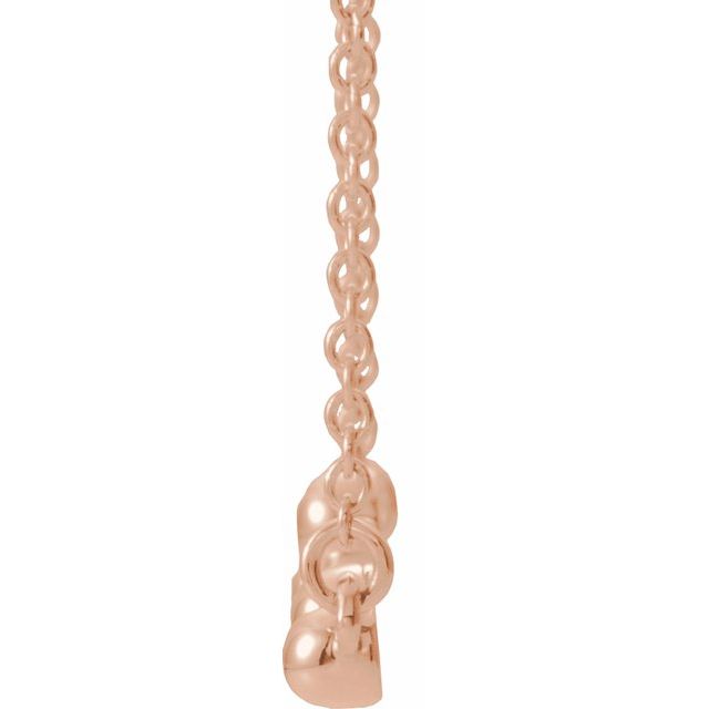 CONSTELLATION BAR NECKLACE - 14K Rose Gold