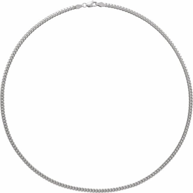 MIAMI CUBAN LINK CHAIN - 14K White Gold