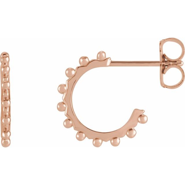 BEADED HOOPS