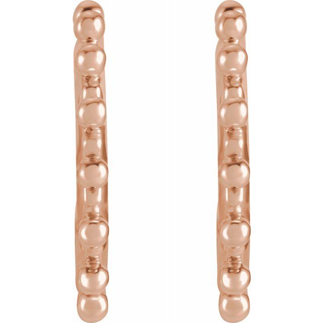 BEADED HOOPS