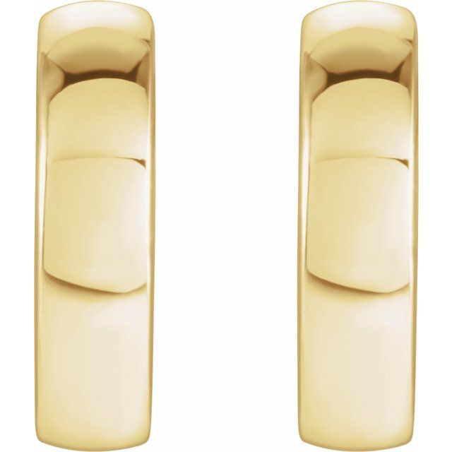 SMALL HINGED HOOP EARRINGS