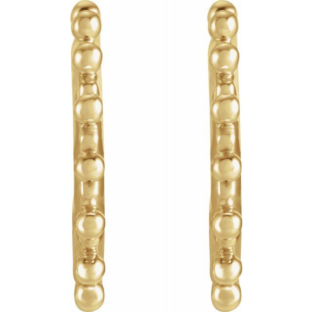 BEADED HOOPS