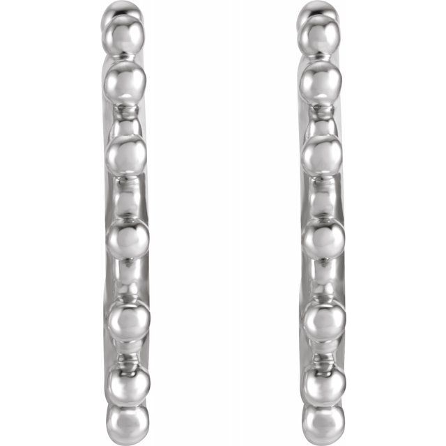 BEADED HOOPS