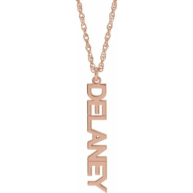CUSTOM NAMEPLATE NACKLACE