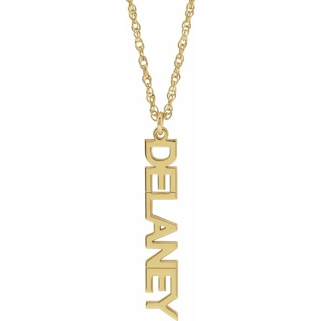 CUSTOM NAMEPLATE NACKLACE