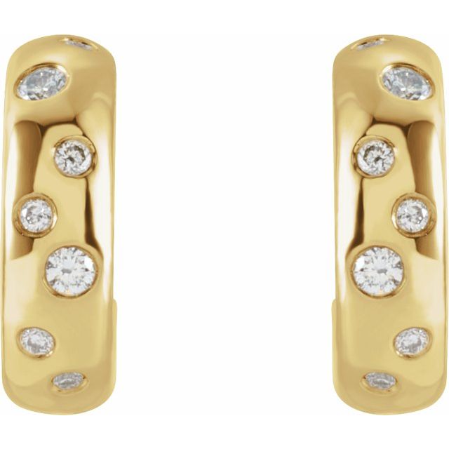 ⅛ CTW DIAMOND HUGGIES