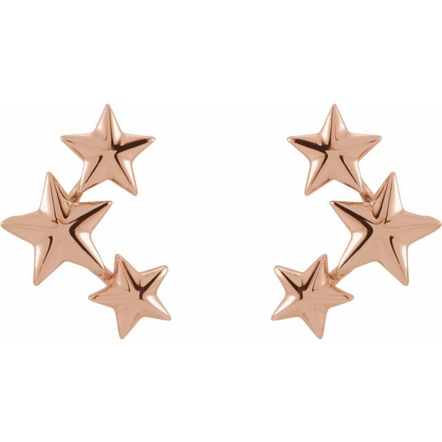 STAR EAR CLIMBERS