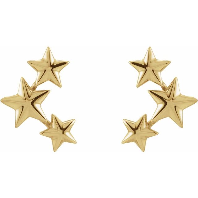 STAR EAR CLIMBERS