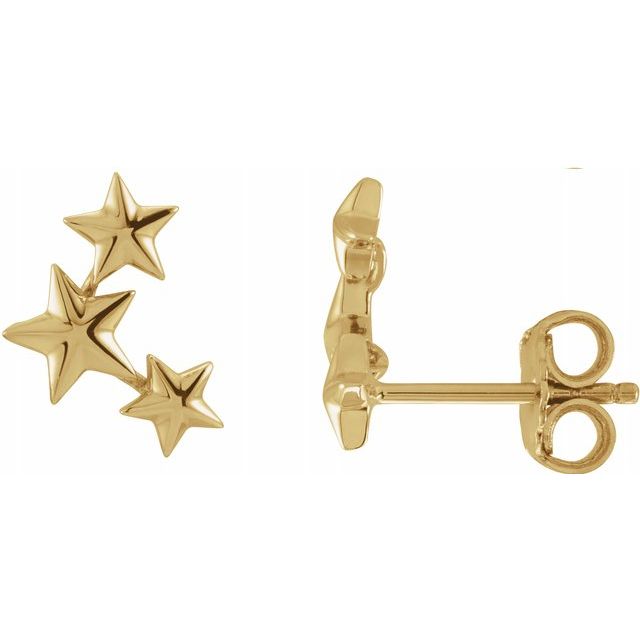 STAR EAR CLIMBERS