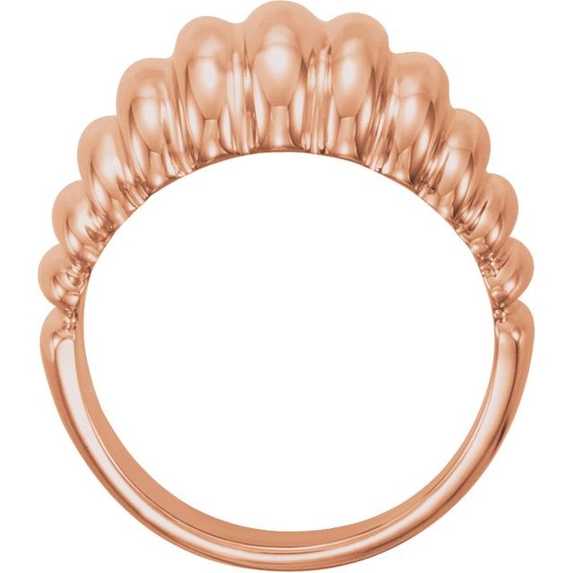 RIPPLE DOME RING