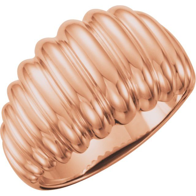 RIPPLE DOME RING