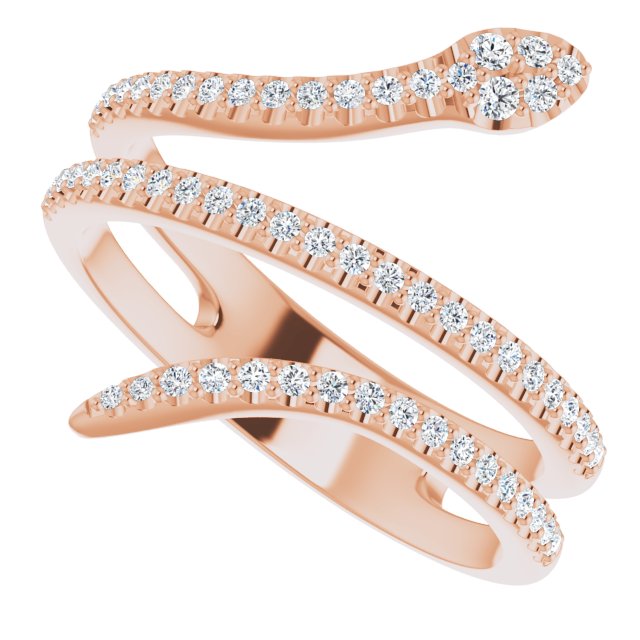 DIAMOND SNAKE RING