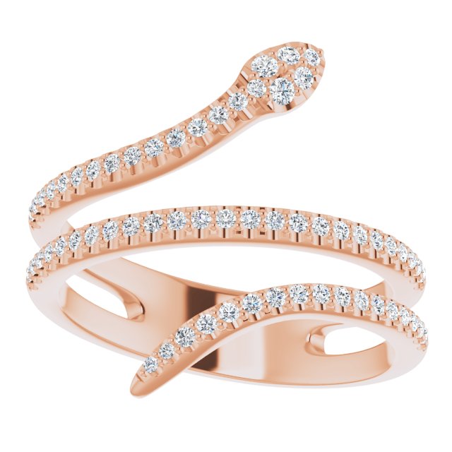 DIAMOND SNAKE RING