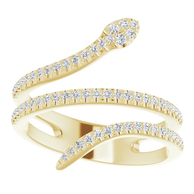 DIAMOND SNAKE RING