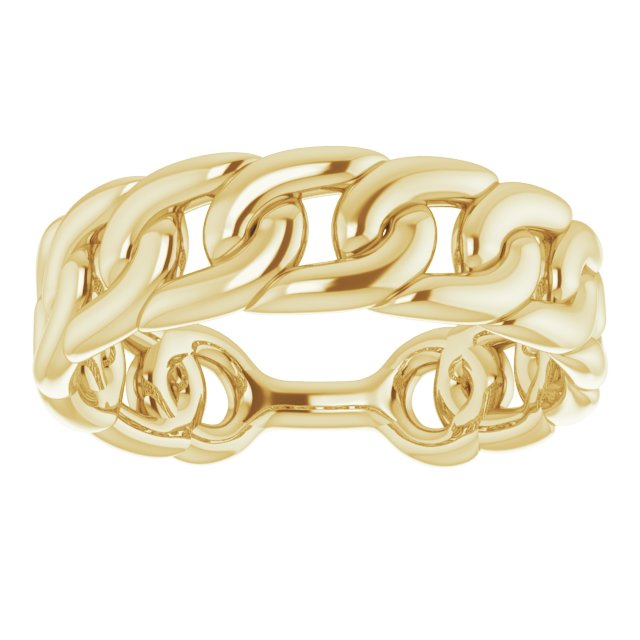 6MM CHAIN LINK RING